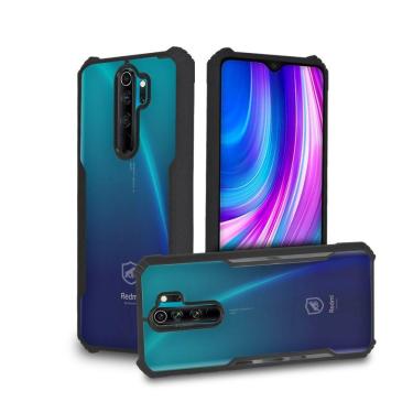 Imagem de Capa Case Capinha Dual Shock X Preta Para Xiaomi Note 8 Pro - Gshield