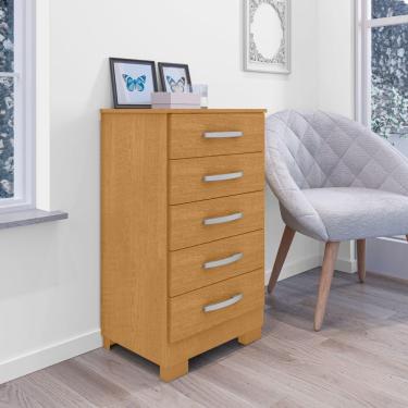 Imagem de Cômoda Com 5 Gavetas Areal Naturale