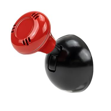 Imagem de UHANBUT Acionador de joystick de carro, botão de apertar para iniciar o veículo de metal, capa de botão de parada de partida do motor, acessório de ignição decorativo interior automotivo legal para a