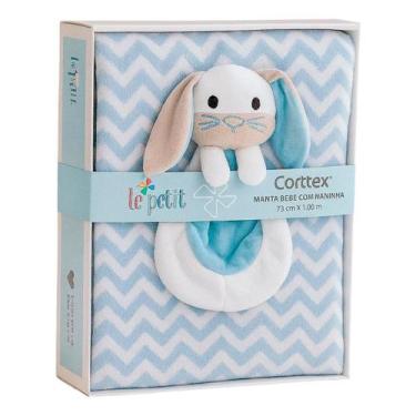 Imagem de Manta Soft Naninhas De Pelúcia Bebê Cobertor Antialérgico - Corttex, C
