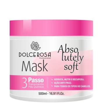 Imagem de Mascara De Tratamento Pós Quimica Anti Frizz Absolutely Soft - Dolce R