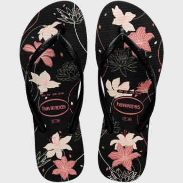 Imagem de Chinelo Feminino de Dedo Casual Havaianas Slim Organic-Feminino