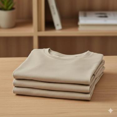 Imagem de Kit 3 Camisetas Masculina Hering Super Cotton, P