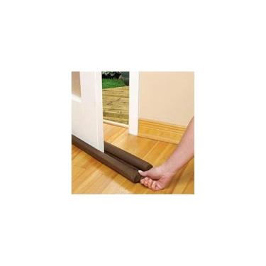 Imagem de Veda Porta Contra Insetos e Sujeiras, 80cm, Algodão e Poliéster, Lavável, Proteção Dupla Face