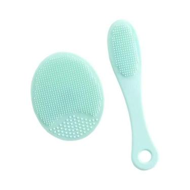 Imagem de Conjunto De Escovas De Limpeza Facial Para Remoção De Cravos 2 Peças, 