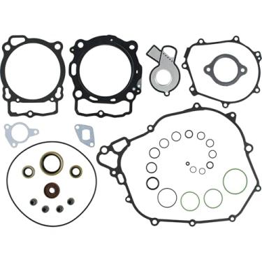 Imagem de Vertex 8110064 Kit completo de juntas com vedações compatível com/substituição para KTM 450 Rally Replica 2019-2024, 450 SX-F 2019-2022, 450 SX-F Factory 2019-2022, 450 XC-F 2019-2022