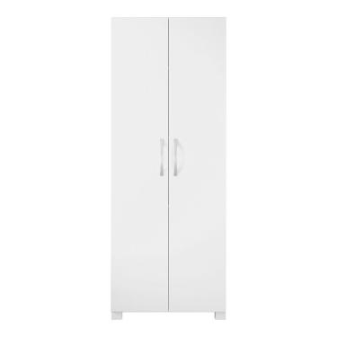 Imagem de Armario Multiuso NT 4015 - 2 Portas Prateleiras Suporte p/ Vassouras - Notavel Moveis