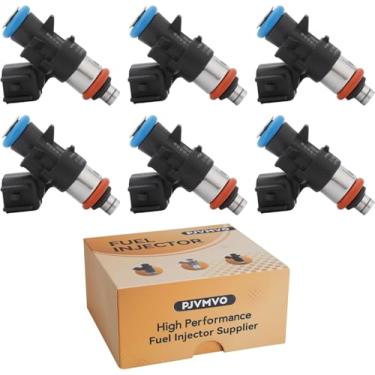 Imagem de WGFJ8233 Compatível com/Chrysler 3.6L Motor Fuel Injectors, Compatível com/Jeep Wrangler Grand Cherokee 2011-2023, Compatível com/Dodge 3.6 Charger Journey Durango 2012-2017, Substituição #0280158233