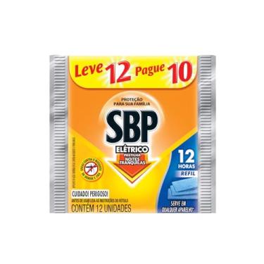 Imagem de SBP Repelente Elétrico Pastilha Refil 12 horas Leve 12 unidades Pague 10