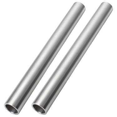 Imagem de SRIAOO Pacote com 2 buchas de chave de roda dianteira 1/5.1 cm x 5/20.3 cm x 15.2 cm, substitui 025-0008-00 025000800, compatível com cortadores de grama Bad Boy MZ & MZ Magnum, Scag 43430