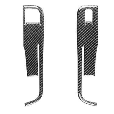 Imagem de RUIANTE Acessórios interiores de acabamento da tampa do painel de ventilação de ar do console central de fibra de carbono compatíveis com Camaro 2010 2011 2012 2013 2014 2015