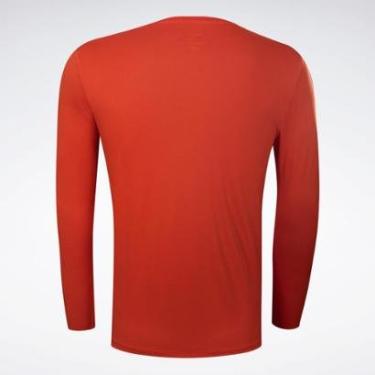 Imagem de Camiseta Reebok  Manga Longa Dynamic Masculina-Masculino