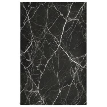 Imagem de Joisal Conjunto de toalha de prato clássico boho de textura de mármore preto decorativo bonito toalha de mão panos de prato reutilizáveis absorventes 45 x 71 cm, 6 pacotes