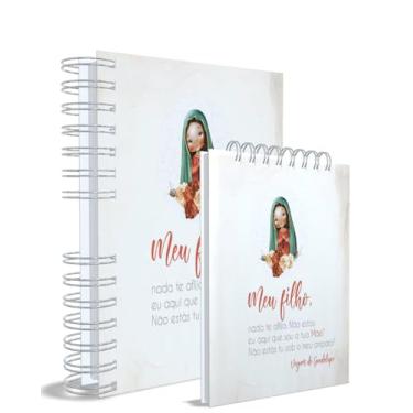 Imagem de Agenda Católica 2026 + Bloco de Anotações, Nossa Senhora de Guadalupe, Rosa, Capa 1