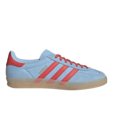 Imagem de adidas Tênis masculino casual com cadarço Gazelle - Azul, Azul, 41
