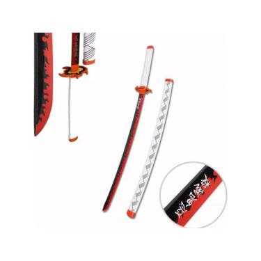 Imagem de Espada Demon Slayer Kimetsu No Yaiba Katana Kyojuro Rengoku
