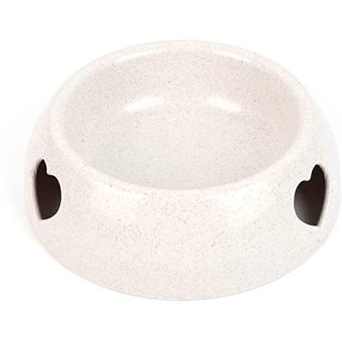 Imagem de Comedouros para animais de estimação, tigelas arredondadas de plástico, suprimentos para cães e gatos, tigelas de alimentação lenta fáceis de limpar, comida, alimentação, água