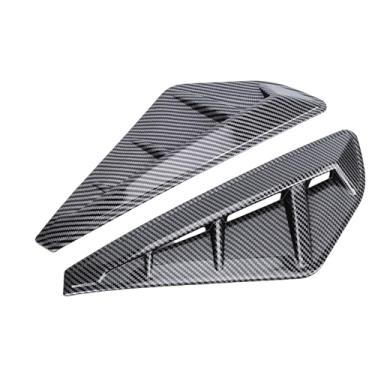Imagem de Akozon Substituição à Prova de Calor de Alta Resistência do Abs do Respiradouro de Ar da Guarnição Dos Pára-lamas Laterais para X5 M G05 Esporte Prefacelift 2019-2023 (Estilo Fibra de Carbono)