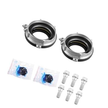 Imagem de INFINAUTO 2 peças 4x4 cubo de bloqueio automático 4WD atuador de cubo de bloqueio para Ford F-150 2004-2016 para Ford Expedition 2003-2015 para Lincoln Navigator 2003-2017 7L1Z3C247A 4 rodas motriz