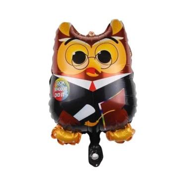 Imagem de Balões De Festa De Formatura Mini 10pcs Coruja De Folha De Hélio Globo