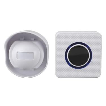 Imagem de TOPINCN Campainha de Porta Aberta, Campainha de Porta de Entrada de 12m Com Alcance de 800 Pés, Sinos de Quando a Abre para Alarme de de Casa (Plugue dos EUA)