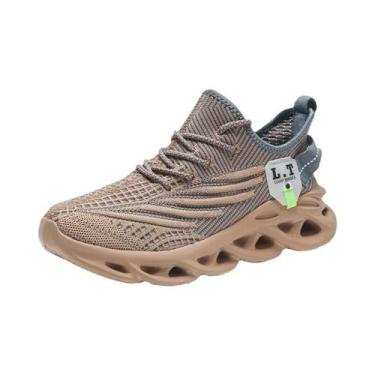 Imagem de Tênis Masculino Preto Respirável Em Malha Para Corrida E Caminhada Lev