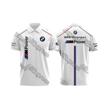 Imagem de Camisa Polo Masculina De Secagem Rápida E Respirável BMW Motorsport Pa