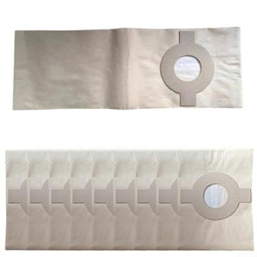 Imagem de Sacos de aspirador de pó de filtragem úmida e seca para modelos Karcher - pacote com 20, filtragem superior para limpeza doméstica (pacote com 10)
