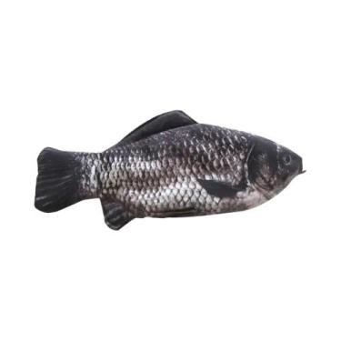 Imagem de Estojo De Lápis Em Forma De Peixe, Bolsa De Caneta Divertida, Porta Mo