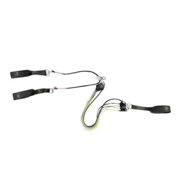 Imagem de Aymzbd Faixa elástica de resistência para treinamento de patinação de velocidade em pista curta, equipamento para fortalecimento do core na academia.