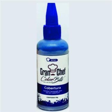 Imagem de Color bits cobertura 50g gran chef, Azul