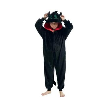 Imagem de Pijamas De Dragão Sem Dentes Para Crianças, Fantasia De Halloween, Rou