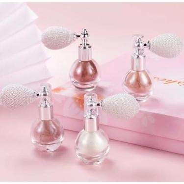 Imagem de Iluminador Brilho Corporal Spray Po Maquiagem Glitter Pele