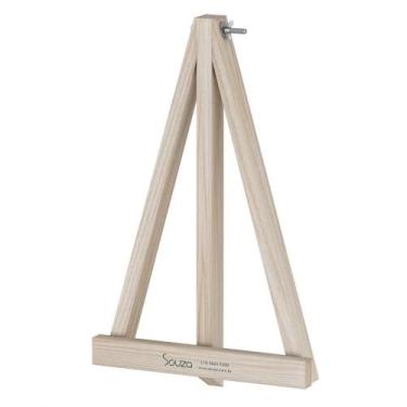 Imagem de Cavalete para Pintura Pinus Expositor 34X21CM - Souza