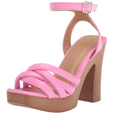 Imagem de YOKI Plataforma de salto feminino, rosa, 40