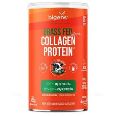 Imagem de BIGENS GRASS FED BALANCE COLLAGEN PROTEIN 450G NEUTRO-Unissex