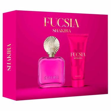 Imagem de Coffret Fucsia Shakira Kit - Perfume EDP + Creme Corporal Kit-Feminino