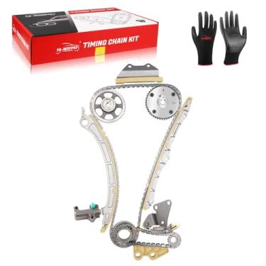 Imagem de Kit de corrente de distribuição 14510-R40-A01 com ajustador de eixo de comando apto para Acura ILX TSX L4 2.4L Apto para Honda Accord Civic CR-V Crosstour conjunto de corrente de distribuição
