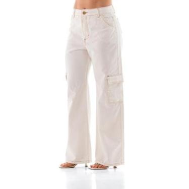 Imagem de Calça Collor Feminina Arauto Wide Cargo-Feminino