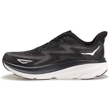 Imagem de HOKA ONE ONE Tênis masculino, 43, Preto/branco, 40