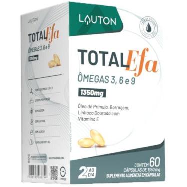 Imagem de Total EFA Ômegas 3/6/9 1000mg 60 cápsulas - Lauton