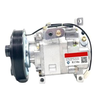 Imagem de Compressor de ar condicionado AC, compatível com Mazda 3 H12A1 H12A1AX4EY H12A1AG4DY BBP261450A BP4K61450D BP4K61K00 BP4K61K00A BP4K61K00B