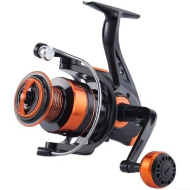 Imagem de Metal Rotating Fishing Reel with Folding Handle - 5.2:1 Gear Ratio Smooth Casting - Ideal Saltwater Anglers(OW5000)