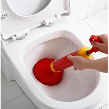 Imagem de Desentupidor Manual Tipo Bomba de Sucção 150mm Alta Pressão para Pia, Vaso, Ralo e Cano Desentupidor de pia Desentupidor de vaso sanitário Desentupidor de ralo Desentupidor de cano