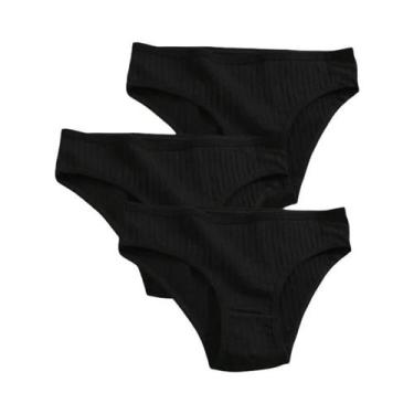 Imagem de Conjunto De Calcinhas De Algodão Femininas Lingerie Sexy Tamanhos XS-5
