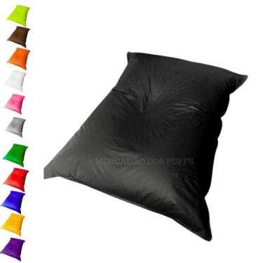 Imagem de Puff Almofadão Gigante Cheio Com Enchimento Descanso Para Eventos Casa
