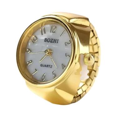 Imagem de Moda anéis dedo relógios moda festa relógios de quartzo unisex casal a