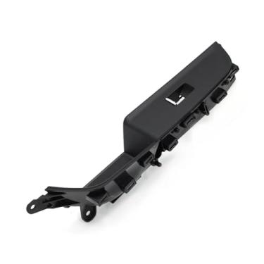 Imagem de Compatível com bmw série 6 gt g32 2017-2022 630i 640i lhd rhd frente interior maçaneta da porta painel janela levantador interruptor capa guarnição(RHD Black-FL)