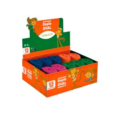 Imagem de APONTADOR DUPLO OVAL/DEPOSITO CX/12 UND LEOELEO