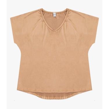Imagem de Blusa Feminina Infinita Cor Marrom, GG, Marrom